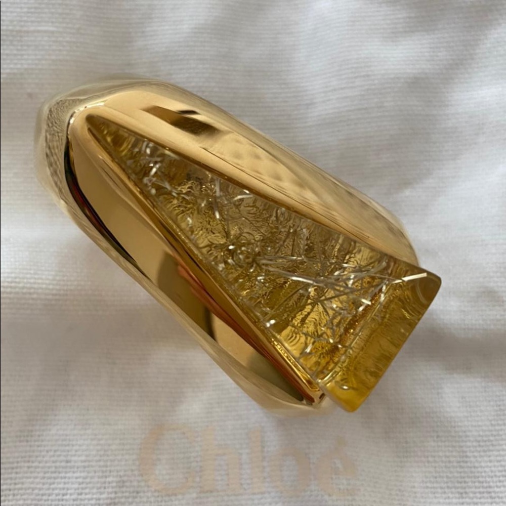 CHLOE GOLD TONE  CUFF BRACELET